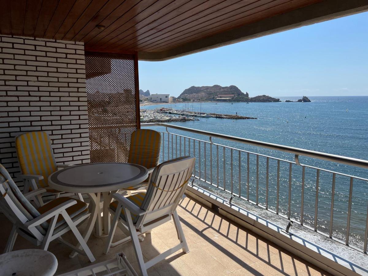 Primera Linea De Playa En Bahia De Levante, Vistas Panoramicas Aguilas Luaran gambar
